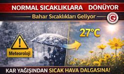 Türkiye Bahar Havasına Geçiyor