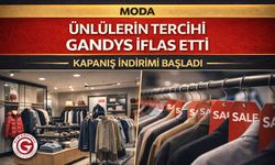Ünlülerin Tercihi Gandys İflas Etti