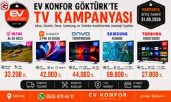 Ev Konfor Göktürk’te Televizyon Kampanyası Başladı