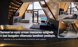 Çiftler için Samsun Havuzlu Bungalov Tatili