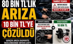 80 Bin Liralık Arıza Tek Parçaya Çıktı