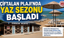 Çiftalan Plajı’nda Yaz Sezonu Başladı