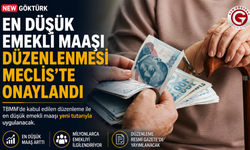 En Düşük Emekli Maaşı Düzenlenmesi Meclis'te Onaylandı