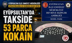 Eyüpsultan'da Takside Kokain Operasyonu