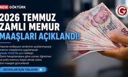 2026 Temmuz Zamlı Memur Maaşları Açıklandı
