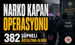 Narko Kapan Operasyonunda 382 Gözaltı