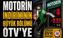 Motorin İndiriminin Büyük Bölümü ÖTV'ye