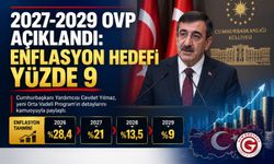 2027-2029 OVP Açıklandı: Enflasyon Hedefi Yüzde 9