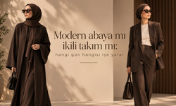 Modern abaya mı ikili takım mı? Hangi gün hangisi işe yarar?