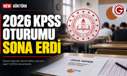 2026 KPSS Genel Yetenek-Genel Kültür Oturumu Tamamlandı