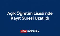 Açık Öğretim Lisesi’nde kayıt süresi 23 Ekim’e uzatıldı