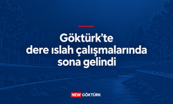 Göktürk'te Dere Islah Çalışmalarında Sona Gelindi