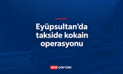 Eyüpsultan'da Takside Kokain Operasyonu