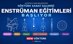 Göktürk Sanat Galerisi’nde enstrüman eğitimleri başlıyor