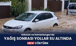 Göktürk ve Kemerburgaz’da yağış sonrası su birikintileri oluştu