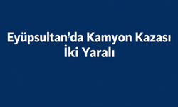 Eyüpsultan’da hafriyat kamyonu İSKİ otoparkına düştü: İki yaralı