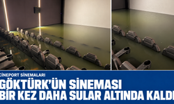 Göktürk’ün sineması bir kez daha sular altında kaldı