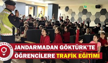 Jandarma'dan İlkokul Öğrencilerine Trafik Eğitimi