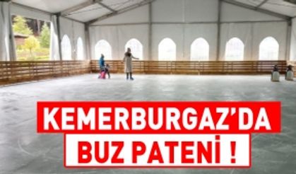 Kemerburgaz Kent Ormanı’nda Buz Pateni