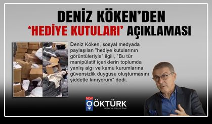 Deniz Köken'den Eyüpsultan Belediyesi'nde çekilen hediye kutuları hakkında açıklama