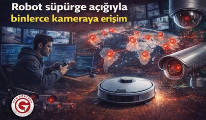 Robot süpürge açığıyla binlerce kameraya erişim