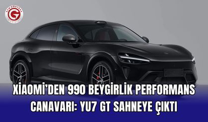 Xiaomi’den 990 Beygirlik Performans Canavarı: YU7 GT Sahneye Çıktı