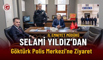 Selami Yıldız’dan Göktürk Polis Merkezi’ne Ziyaret