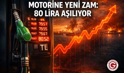 Motorine Yeni Zam: 80 Lira Aşılıyor
