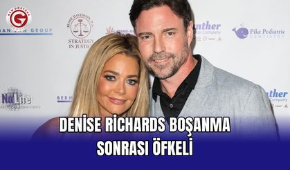 Denise Richards boşanma sonrası öfkeli