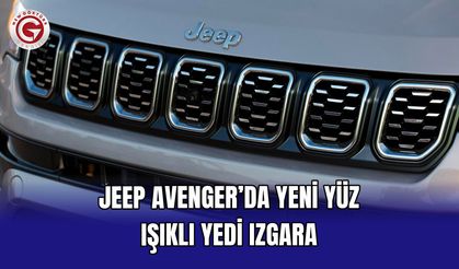 Jeep Avenger’da yeni yüz: Işıklı yedi ızgara