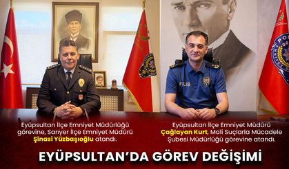 Eyüpsultan İlçe Emniyet Müdürü Şinasi Yüzbaşıoğlu