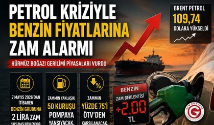 Petrol Kriziyle Benzin Fiyatlarına Zam Alarmı