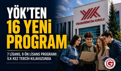 YÖK'ten Üniversitelere 16 Yeni Program