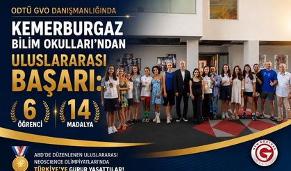 Kemerburgaz Bilim Okulları’ndan Uluslararası Başarı