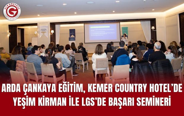 Arda Çankaya Eğitim’den LGS'de Başarı Semineri