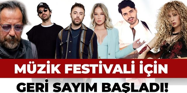 KONYA'NIN EN BÜYÜK MÜZİK FESTİVALİ İÇİN GERİ SAYIM BAŞLADI!
