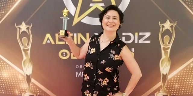 Gazeteci Funda Erkoç Altın Yıldız Oldu!