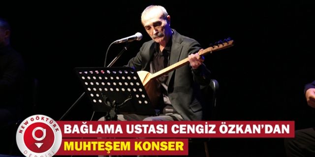 Bağlama ustası Cengiz Özkan’dan muhteşem konser