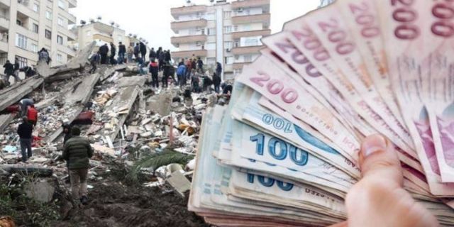Deprem için tek seferlik ek vergi geliyor