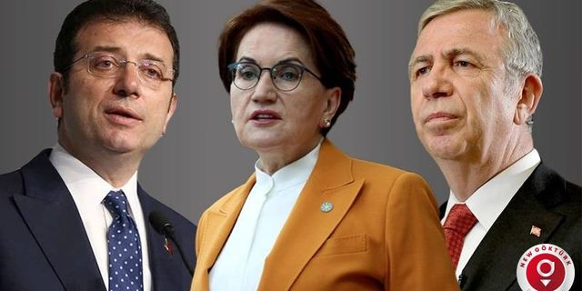 Ekrem İmamoğlu ve Mansur Yavaş, Meral Akşener'le görüştü
