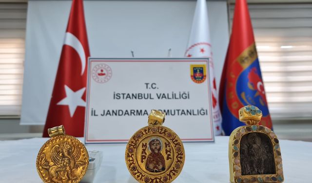 Eyüpsultan Jandarma’dan Tarihi Eser Kaçakçılarına bir darbe daha