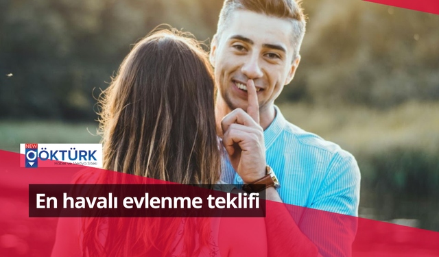 En havalı evlenme teklifi