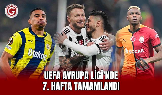 UEFA Avrupa Ligi'nde 7. hafta tamamlandı