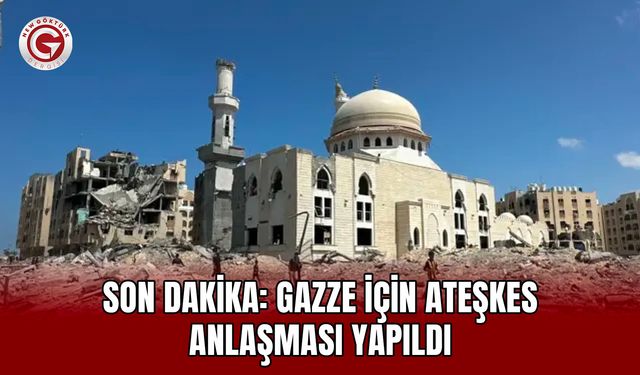 Son Dakika: Gazze İçin Ateşkes Anlaşması Yapıldı