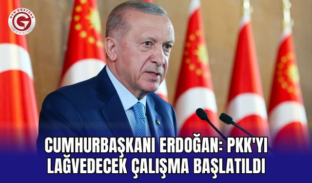 Cumhurbaşkanı Erdoğan: PKK'yı lağvedecek çalışma başlatıldı