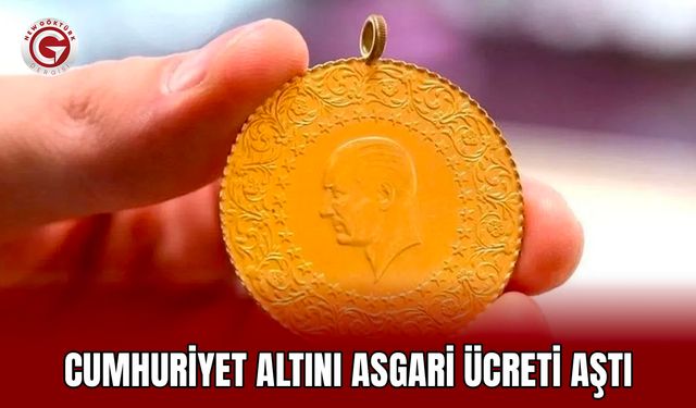 Cumhuriyet altını asgari ücreti aştı