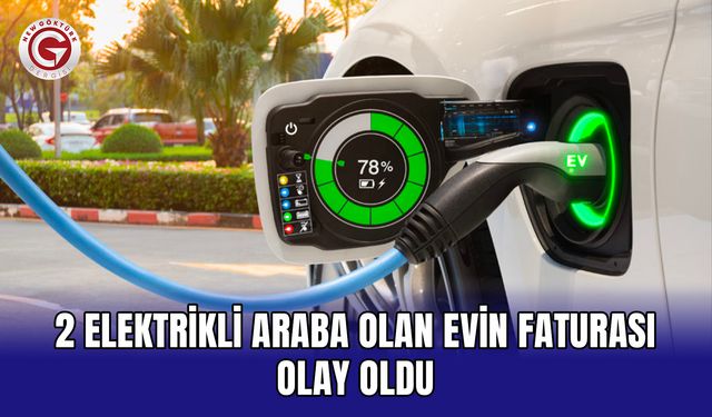 2 Elektrikli Araba Olan Evin Faturası Olay Oldu