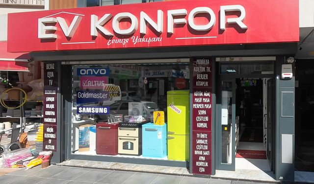 Ev Konfor Göktürk'te evinizin ihtiyacı olan her şey bir arada