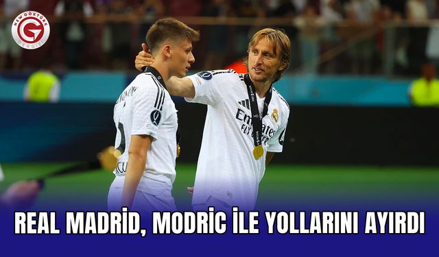 Real Madrid, Modric ile yollarını ayırdı