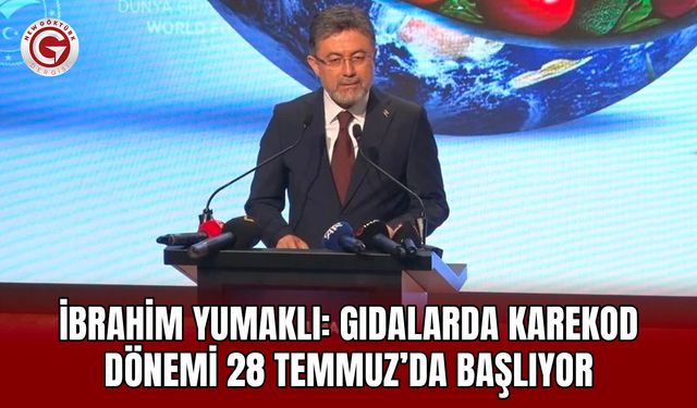 İbrahim Yumaklı: Gıdalarda Karekod Dönemi 28 Temmuz’da Başlıyor